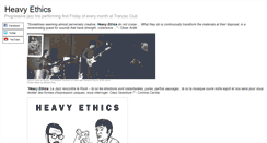 Desktop Screenshot of music.heavyethics.com